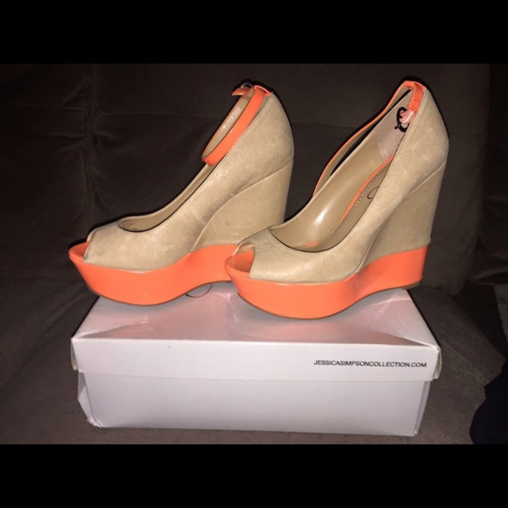 Jessica Simpson wedges size 6.5 brand new